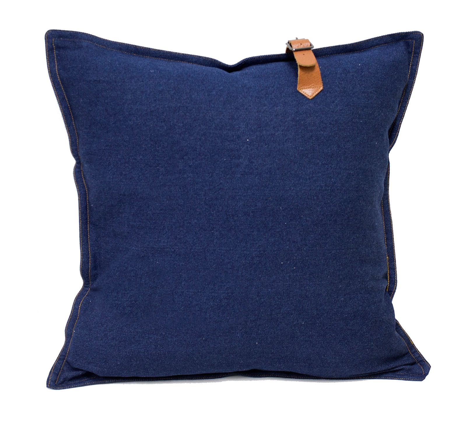 18 Denim Leatherette Decorative Throw Pillow/ Square Etsy