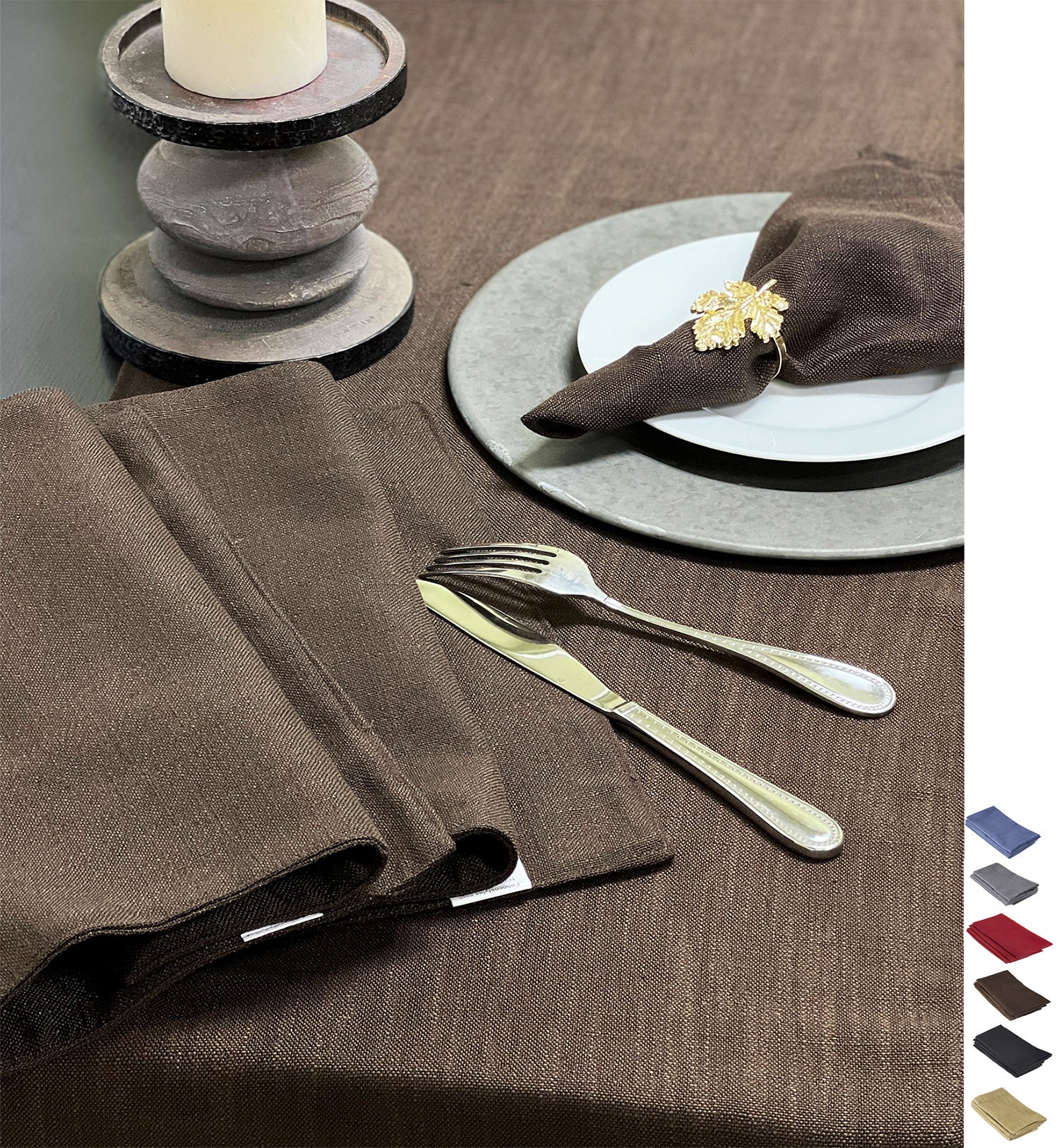 Bistro Napkins – Buy Poly Cotton Blend Cloth Napkins in Bulk -  TableLinensforLess