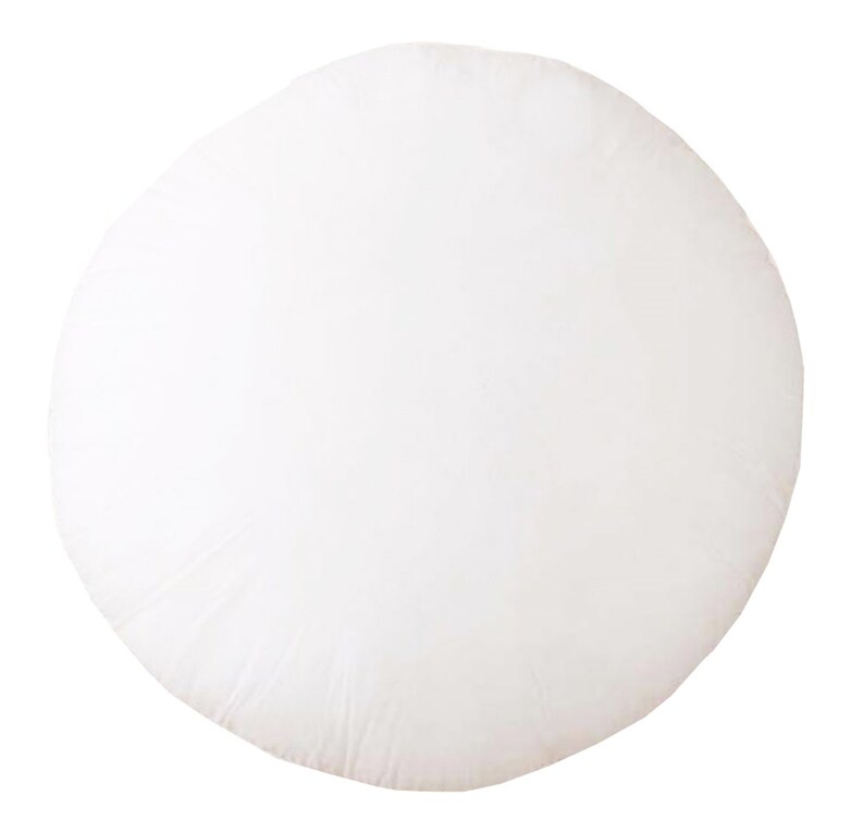 Quality Poly Filling Round White Pillow Inserts for Decorative Throw