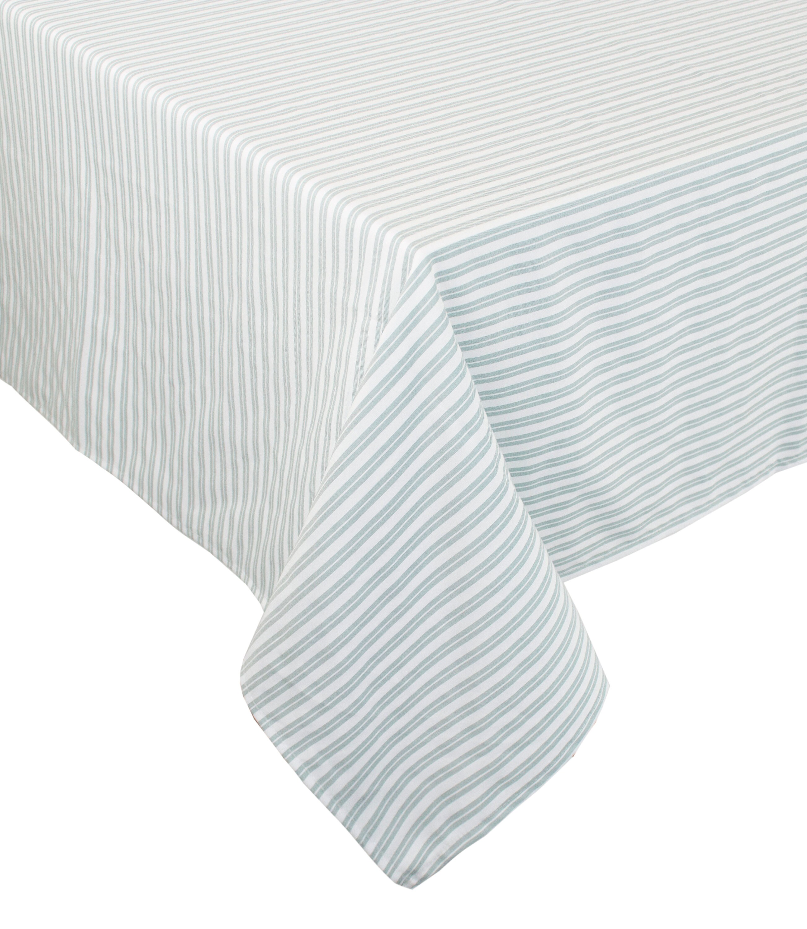 Classic Striped Print Table Linen Green Table Linens for Etsy