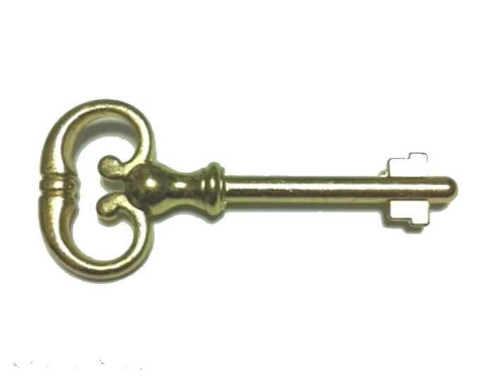 Desk Lock Key for Roll Top Desks in A Brass Plated Finish. KY8 Etsy
