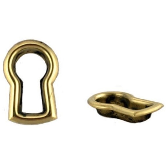 Keyhole Insert Solid Stamped Brass Fitted Keyhole. Keyhole Etsy