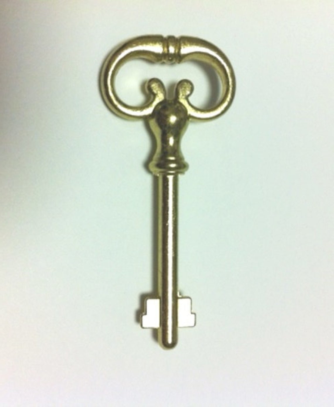 Desk Lock Key for Roll Top Desks in A Brass Plated Finish. Etsy