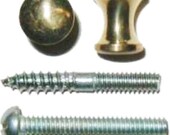 Small Solid Brass Knob 3 8 quot Diameter K-3A - B-309, Projects 7 16 quot