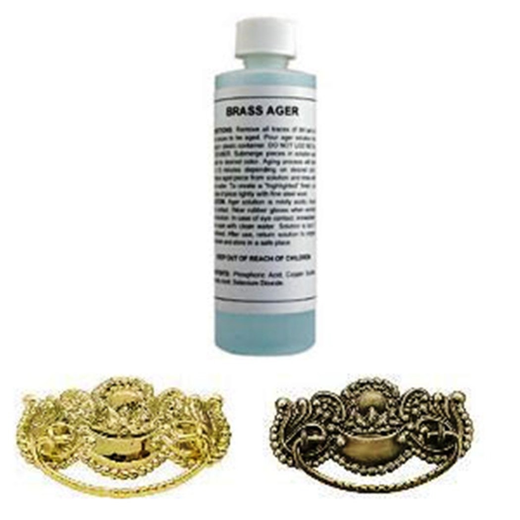 Metal Brass Ager & Darkening Solution 8 0z Part M3 Use to Etsy
