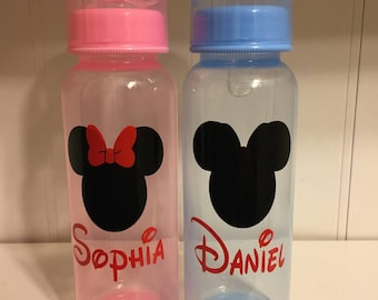 Disney baby bottle Monogram Name