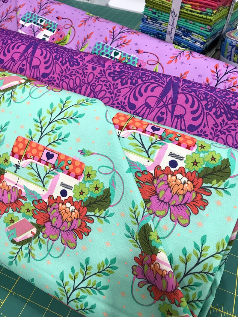 Tula Pink Homemade Fabric Tula Pink Homemade Fabric Getting Etsy