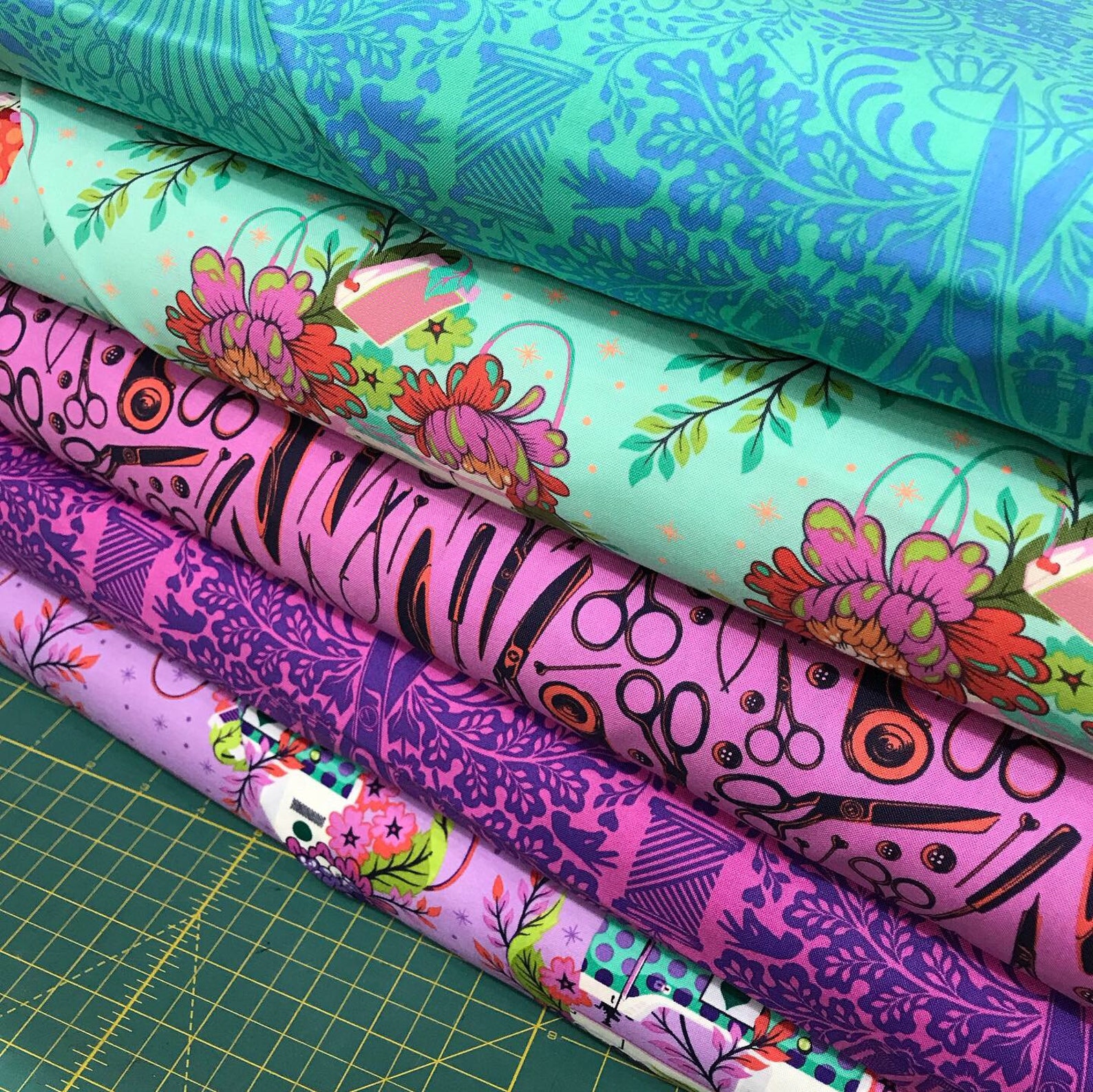Tula Pink Homemade Fabric Tula Pink Homemade Fabric Getting Etsy