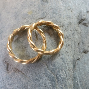 wedding ring "Corde"