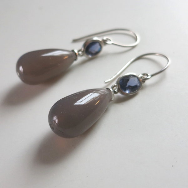 Boucles d'oreilles "Gouttes d'eau"