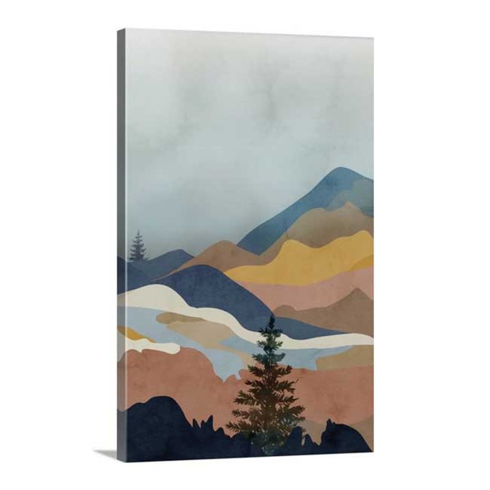 Set of 3 Canvas Wall Art Set of 3 Landscape Canvas Wall Art Etsy