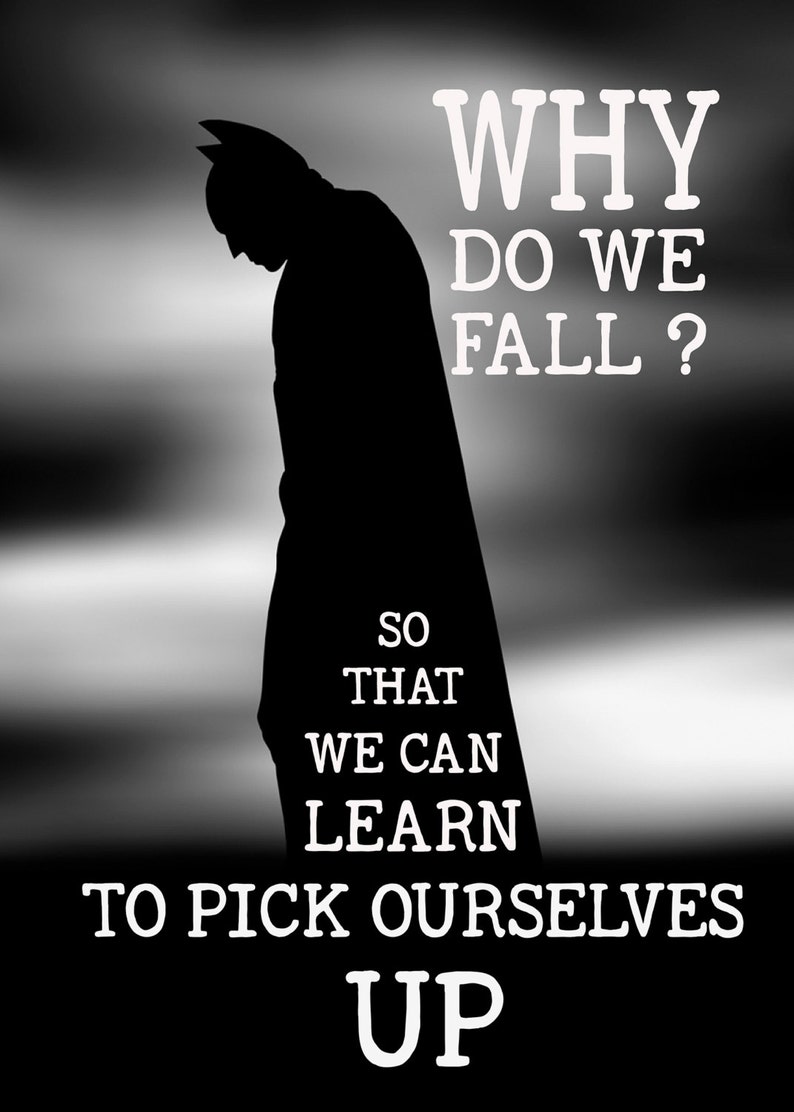 batman quotes batman print batman art inspirational quote etsy
