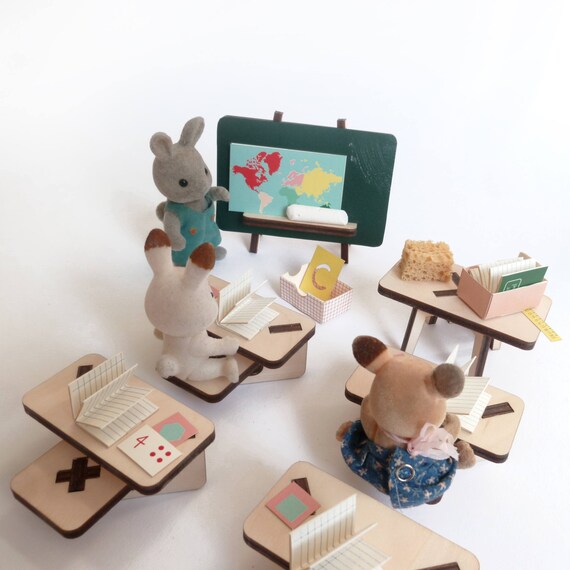 miniature school furniture