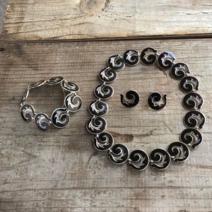 Margot De Taxco Earring, Ketting en Armband Set
