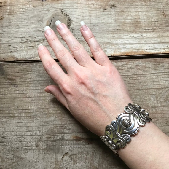 Hector Aguilar Bracelet With Pin Clasp Etsy