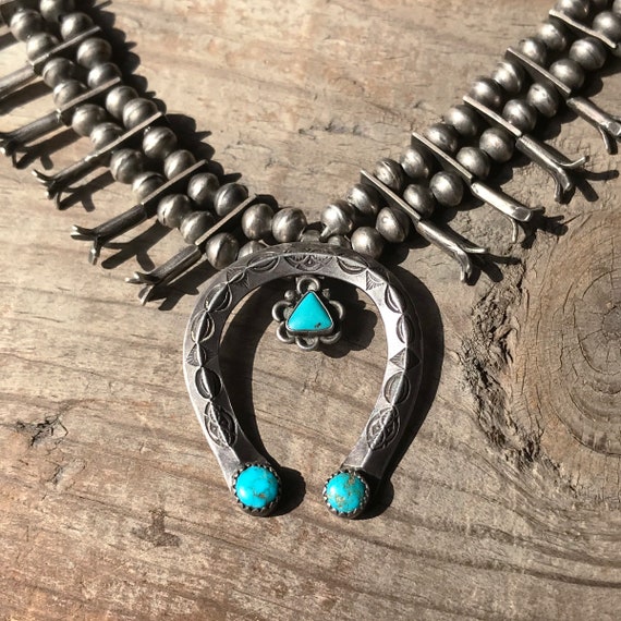 1930's Squash Blossom Necklace