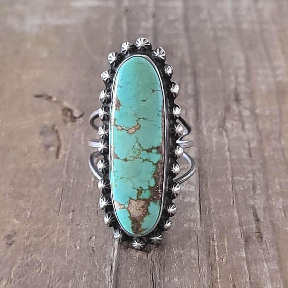 Variscite Ring,  Diné (Navajo)