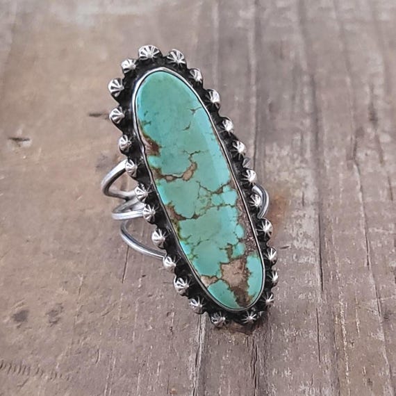 Variscite Ring,  Diné (Navajo) View 2