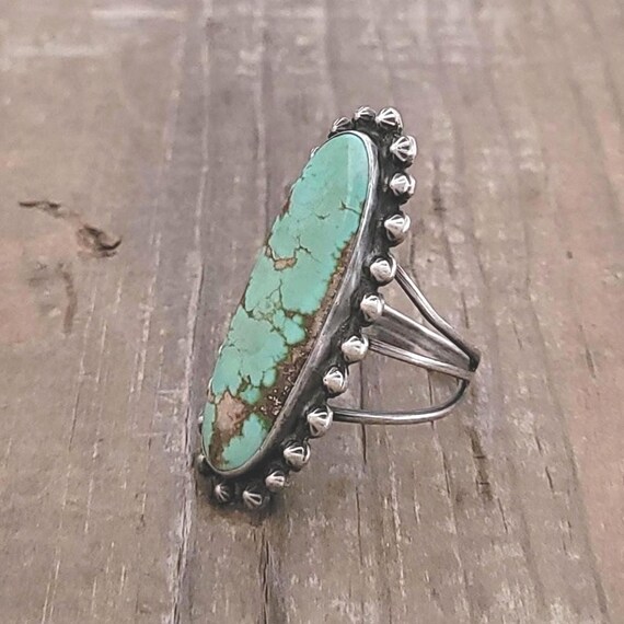 Variscite Ring,  Diné (Navajo) View 3