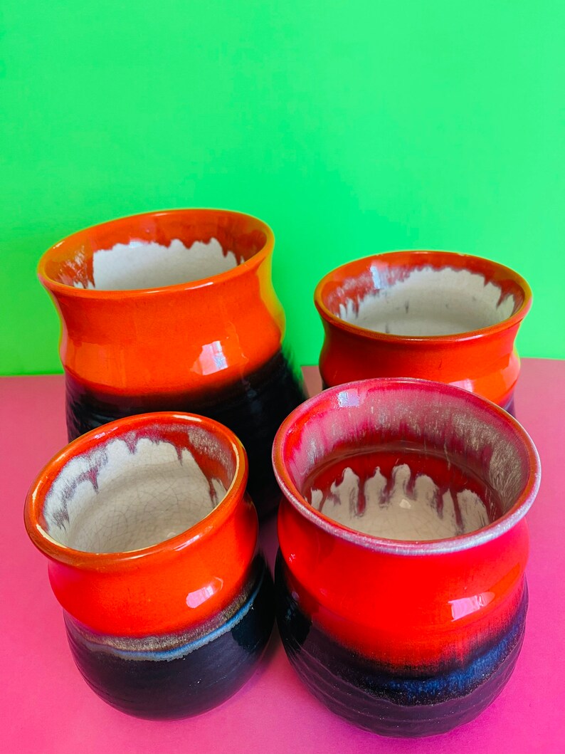 Ellis Australian Pottery Canister Set Etsy Australia