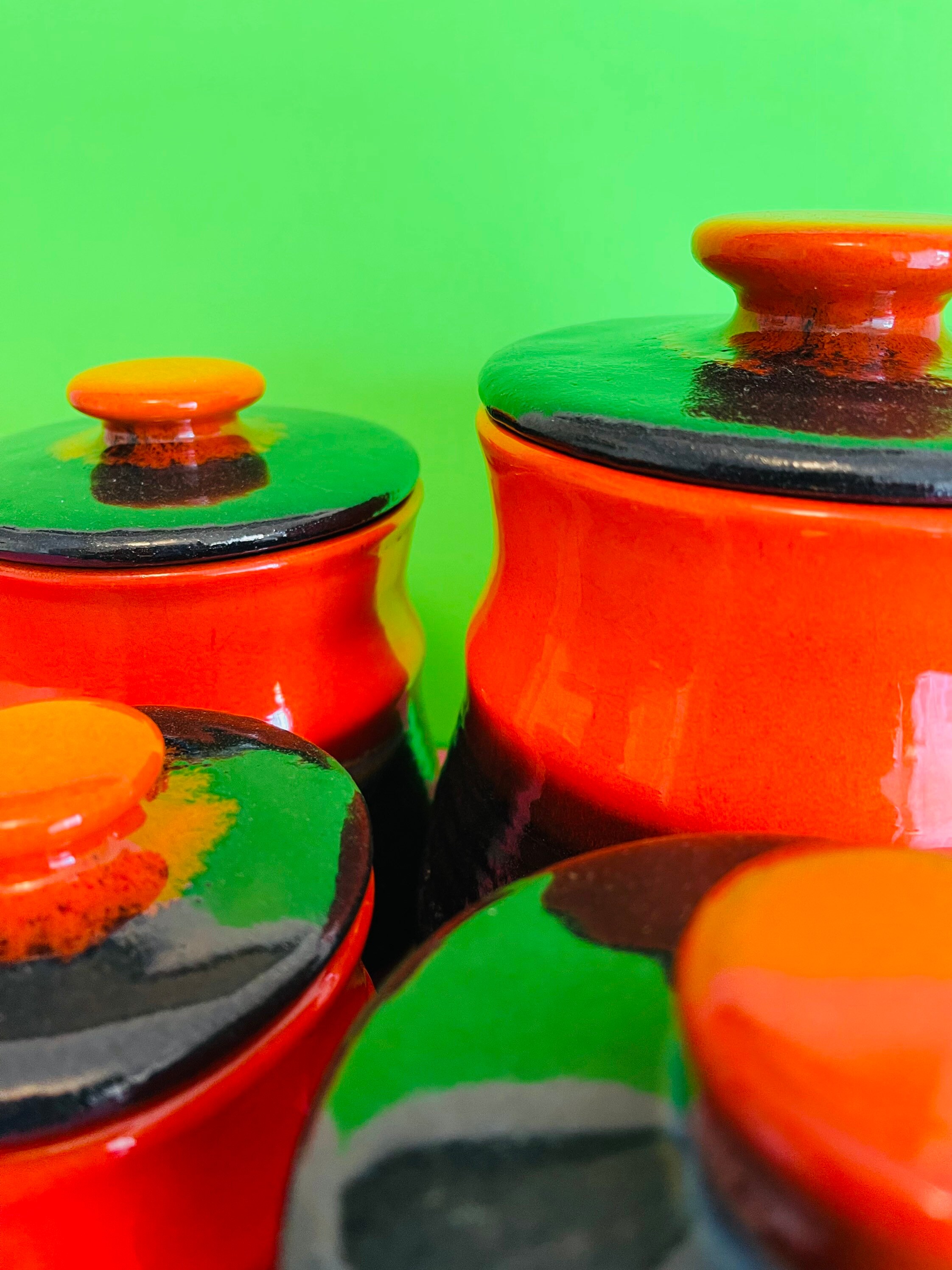 Ellis Australian Pottery Canister Set Etsy Australia