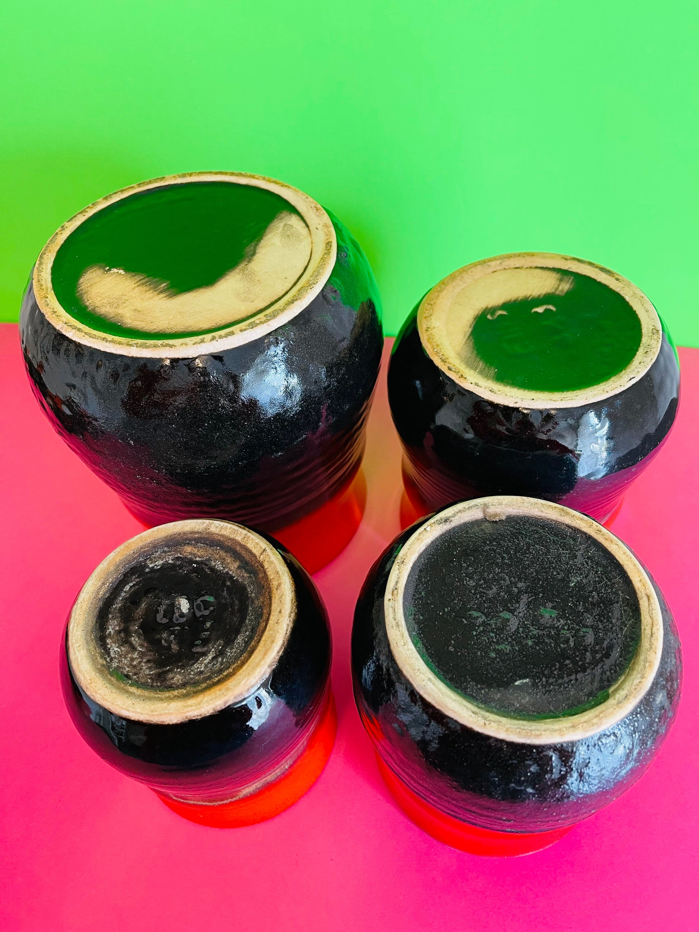 Ellis Australian Pottery Canister Set Etsy Australia