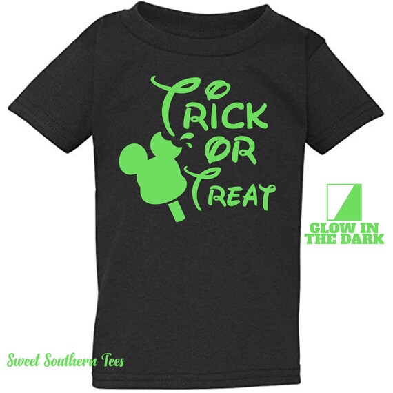 glow in the dark disney halloween shirts