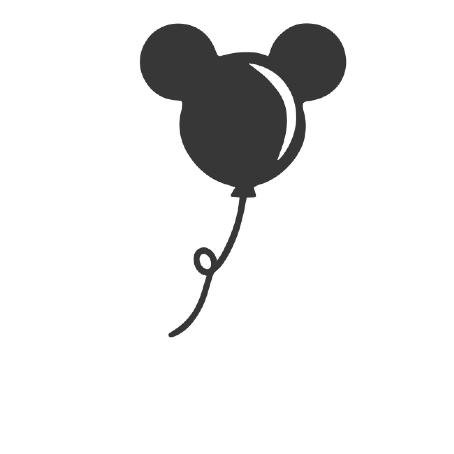 Disney Decal Disney Balloon Decal Mickey Mouse Decal Mickey | Etsy