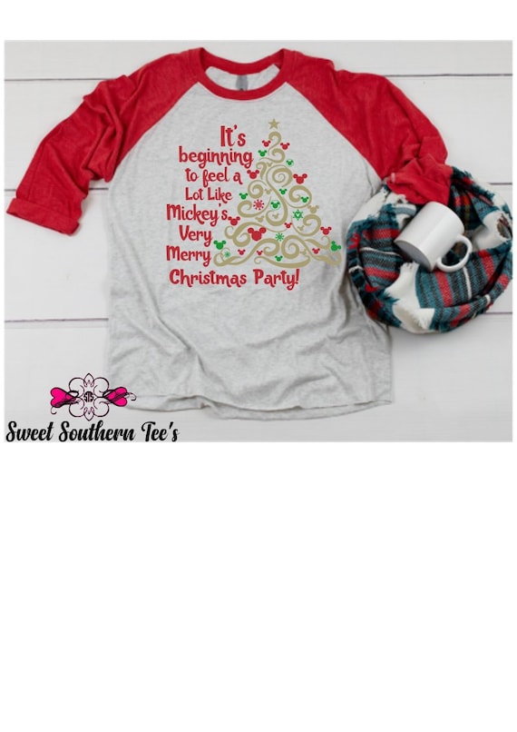 disney christmas party shirts