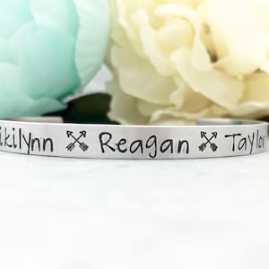 Gift Ideas for Mom from Kids - Mom Bracelet With Kids Names - Name Jewelry for New Mom - Custom Name Bracelet - Kids Names Bracelet