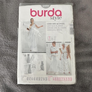 Burda Pattern 2440 Sz 14-30 Greek Girl Angel Costume Cosplay Theater