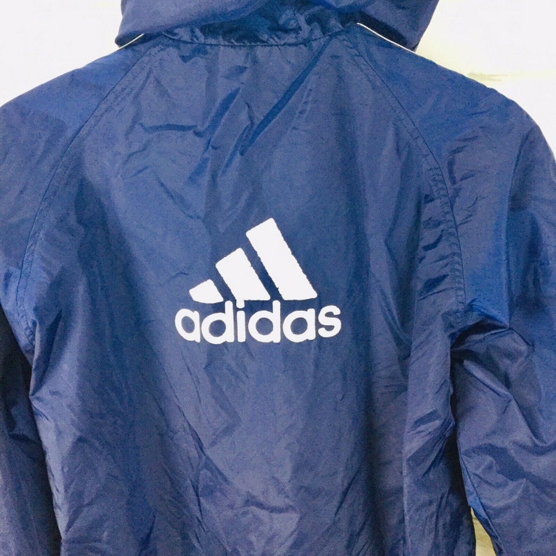 Jahrgang adidas Windbreaker Jacke Jugend Größe L 14 16 Jahrgang adidas Windbreaker Jacke Jugend Größe L 14 16