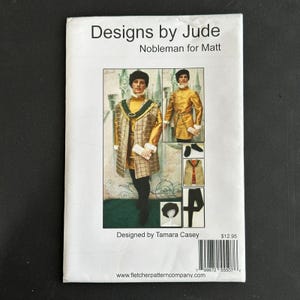 nobleman doll pattern - fits 17.5&quot; matt tonner - tudor outfit by designs by jude