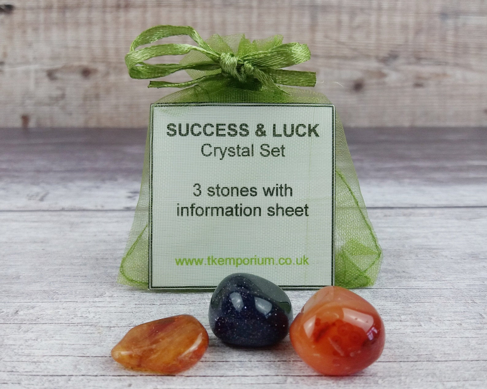 Good Luck Crystals Success Crystals Crystal Healing Set Etsy
