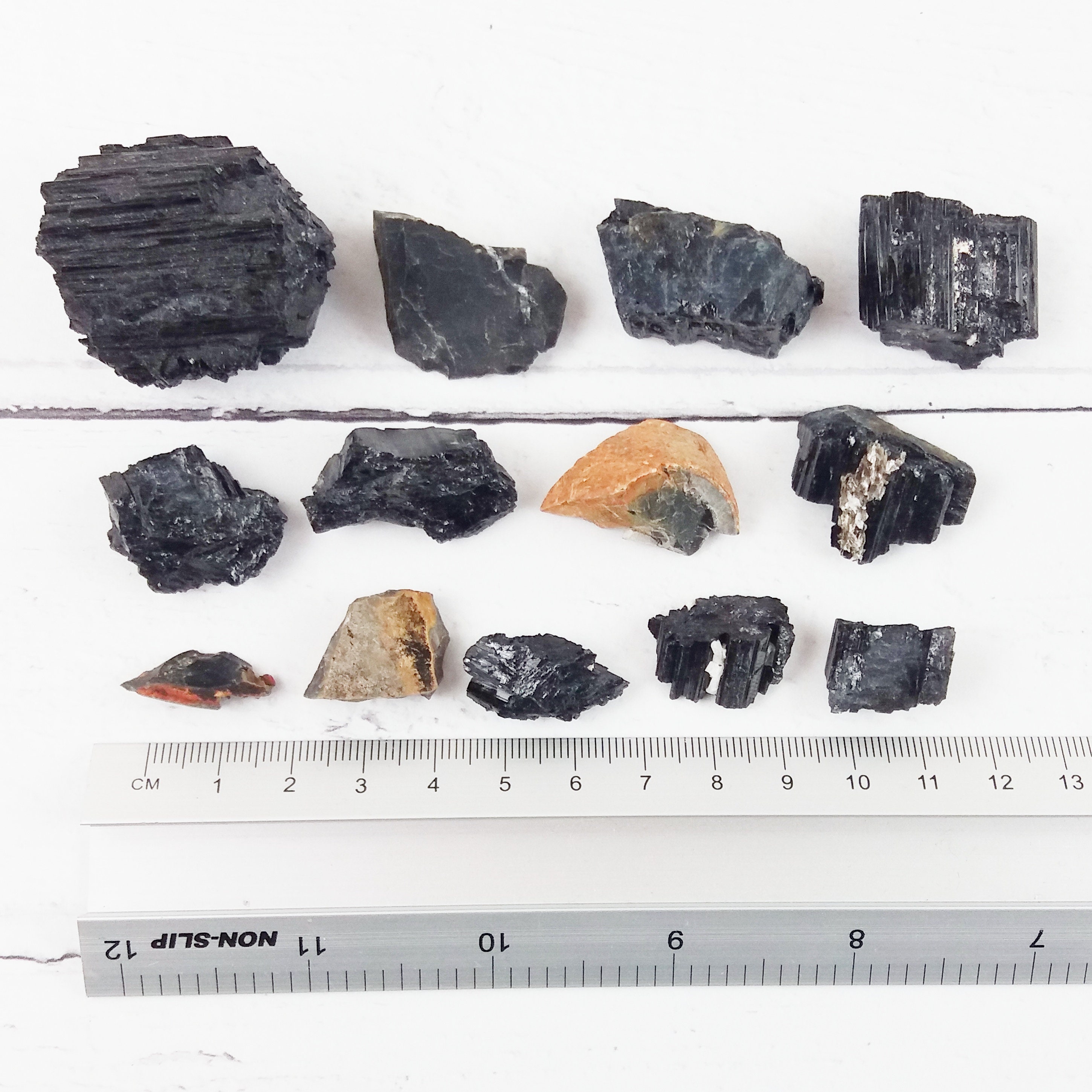 Black Onyx Tourmaline Wholesale Raw Crystals 175 gram bag 20 Etsy