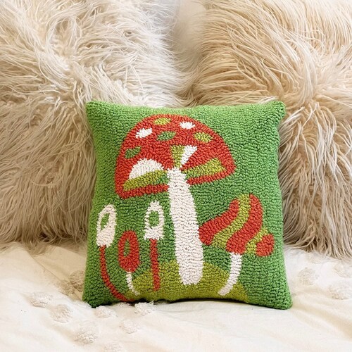 Giant Mushroom Pillow Crochet Pattern Etsy