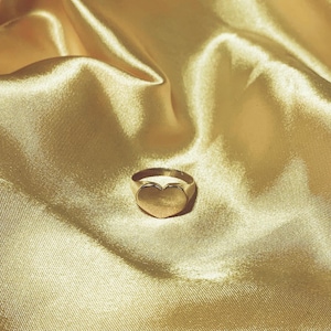 Heart Signet Ring