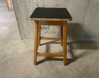 Wooden stool from the 1960s