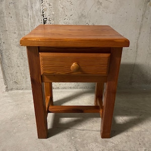 70s bedside table