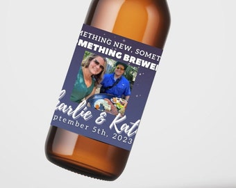 Custom Beer Label | Wedding | Special Event | Instant Download | Custom Bottle Label Template for any occasion | Customizable