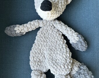 READY TO SHIP - Fox Lovey, Baby Fox, Woodland Stuffie, Husky Coyote Stuffie