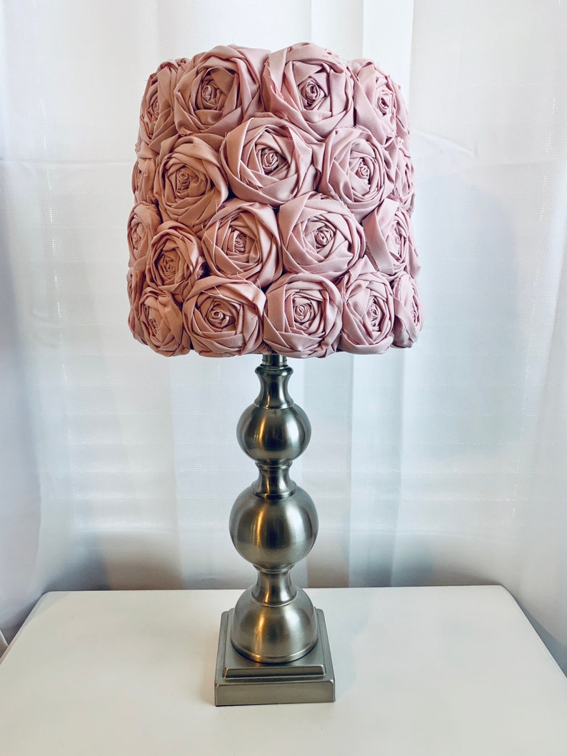 Vintage Rose Lamp Shade Etsy