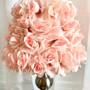 Large rose lamp shade