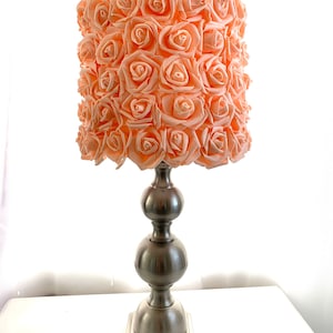 Rosette lamp shade
