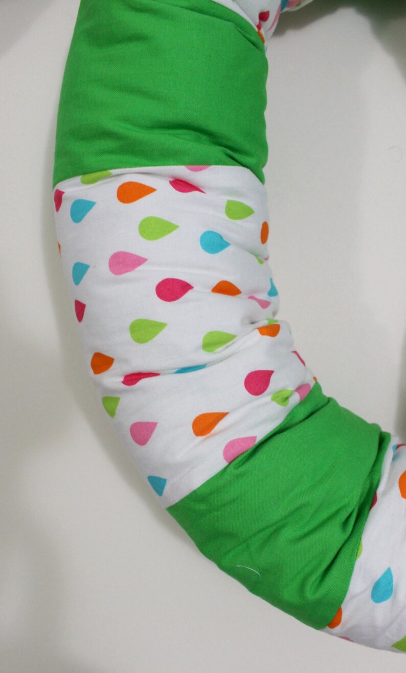 Colorful Baby bumper Crib Snake Pillow for head protection Etsy