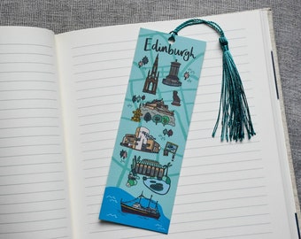 Edinburgh Map Bookmark