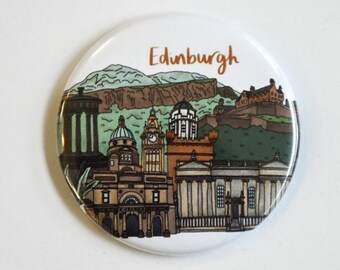 Edinburgh Landmarks Magnet