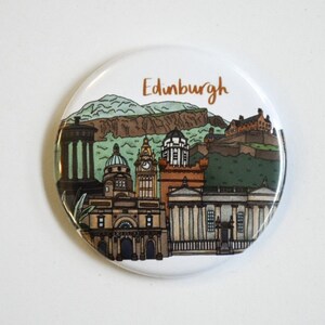 Edinburgh Landmarks Magnet image 1