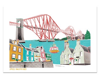 Forth Bridge Etsy