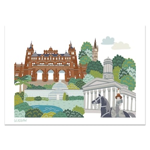 Glasgow Scotland Print